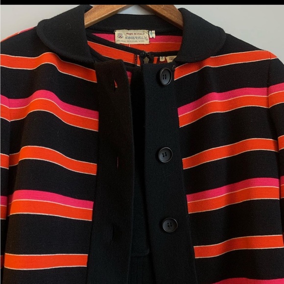 Vintage Wool Stripe 2-Piece Set (8) - Picture 3 of 7